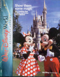 Disney Mouse Castle Vintage Retro Advert Poster A4 Photo Print