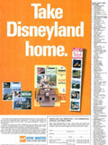 Disneyland Frontierland Fantasy Vintage Retro Advert Poster A4 Photo Print