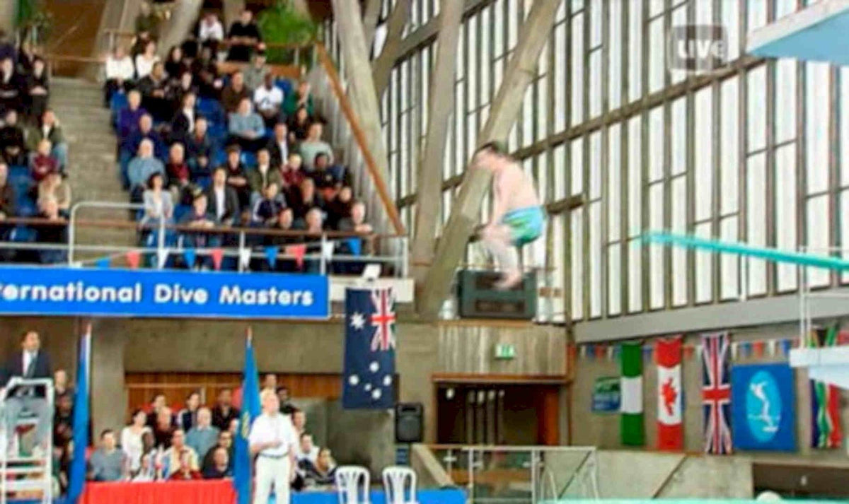 Dive Masters Competition Vintage Retro Advert Poster A4 Photo Print