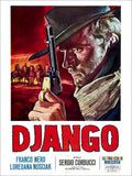 Django Spaghetti Western Poster Vintage Retro Advert Poster A4 Photo Print