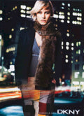 Dkny Cityscape Model Vintage Retro Advert Poster A4 Photo Print