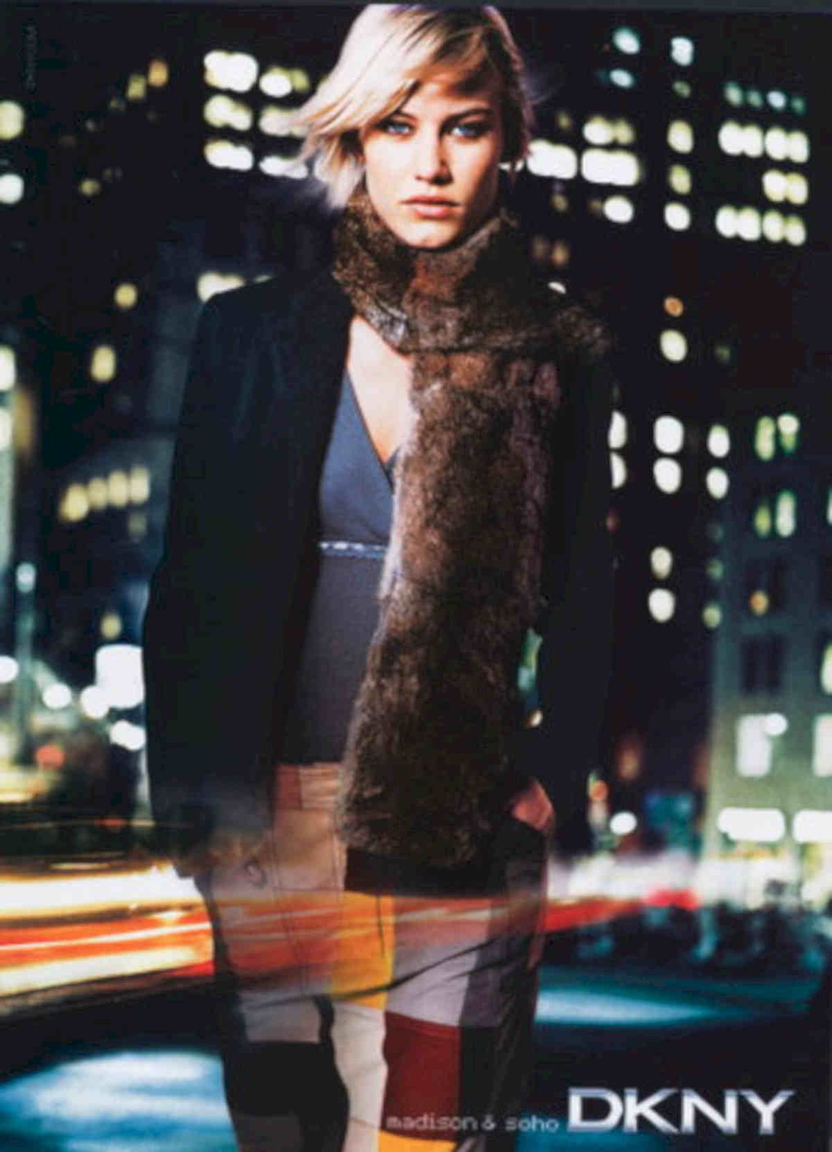 Dkny Cityscape Model Vintage Retro Advert Poster A4 Photo Print