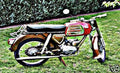 Dkw 139 motorbike A4 Photo Print
