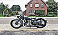 Dkw Block200 motorbike A4 Photo Print
