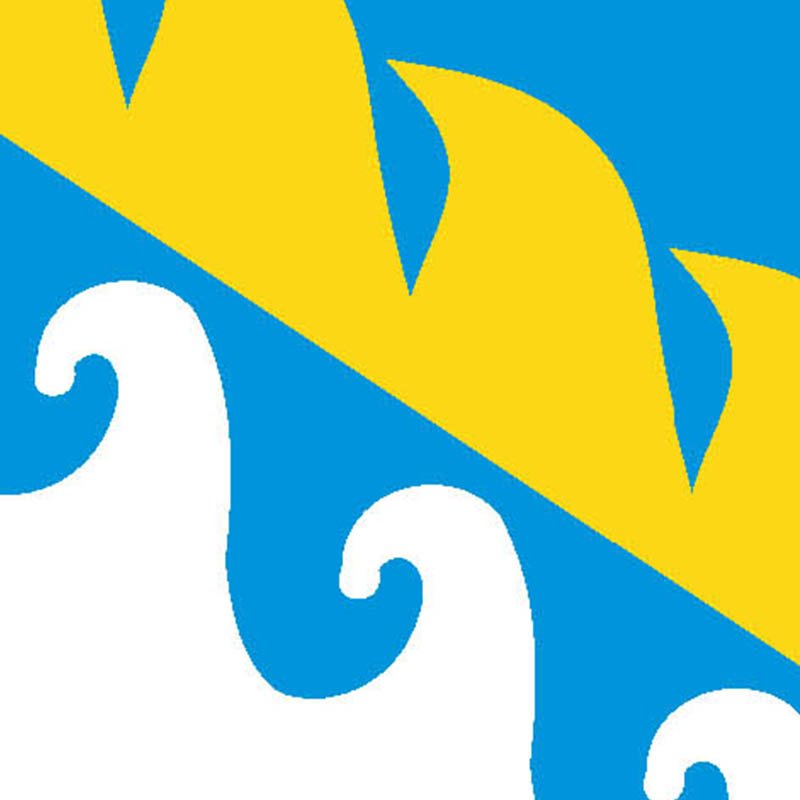 Dnepropetrovsk Obl Flag N4887 A4 Photo Print