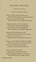 Doane G Washington 1799 1859 Poetical Works 1875 First Christmas without my Mother A4 Photo Print