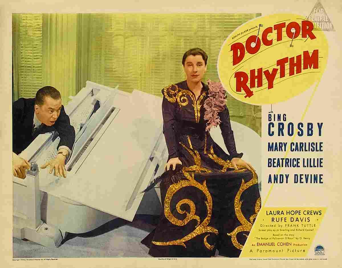 Doctor Rhythm 03  film star poster A4 Photo Print