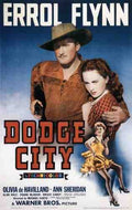  Dodge City 01 film star poster A4 Photo Print