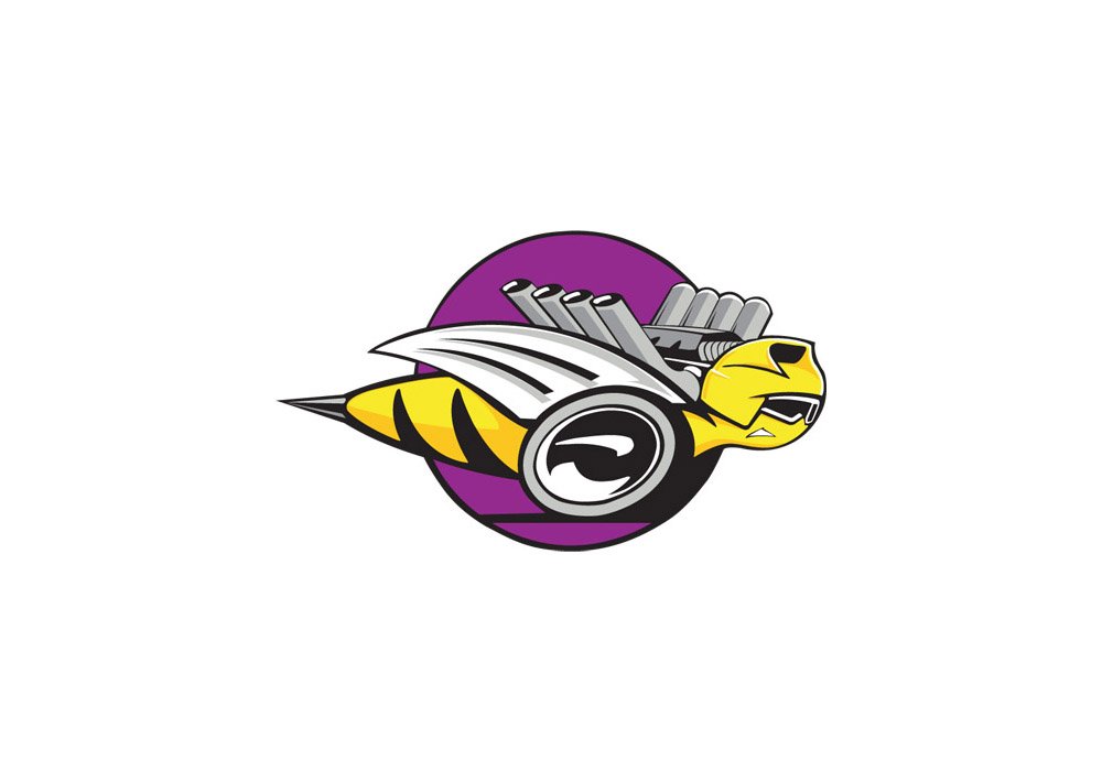 Dodge Rumblebee A4 Photo Print