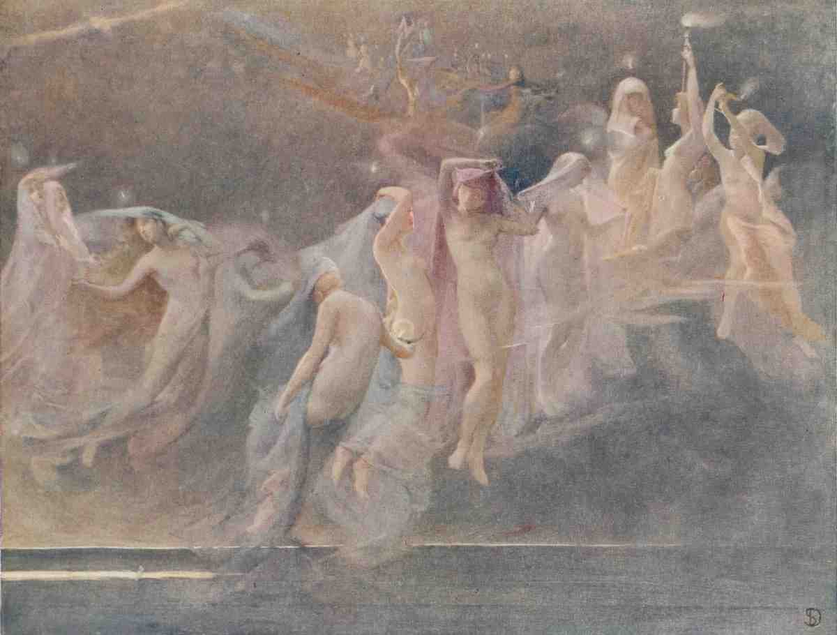 Dodson Sarah Ball 1847 1906 The International Studio 1910 Les Etoiles du Matin A4 Photo Print