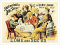 Dog Show Poster 1880s Vintage Retro Advert Poster A4 Photo Print