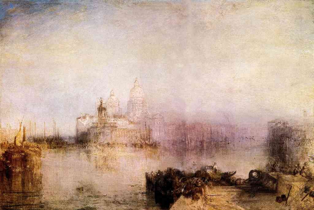 Dogana And Santa Maria In Venice Joseph Mallord Turner A4 Photo Print