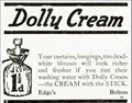 Dolly Cream Bottle Vintage Retro Advert Poster A4 Photo Print