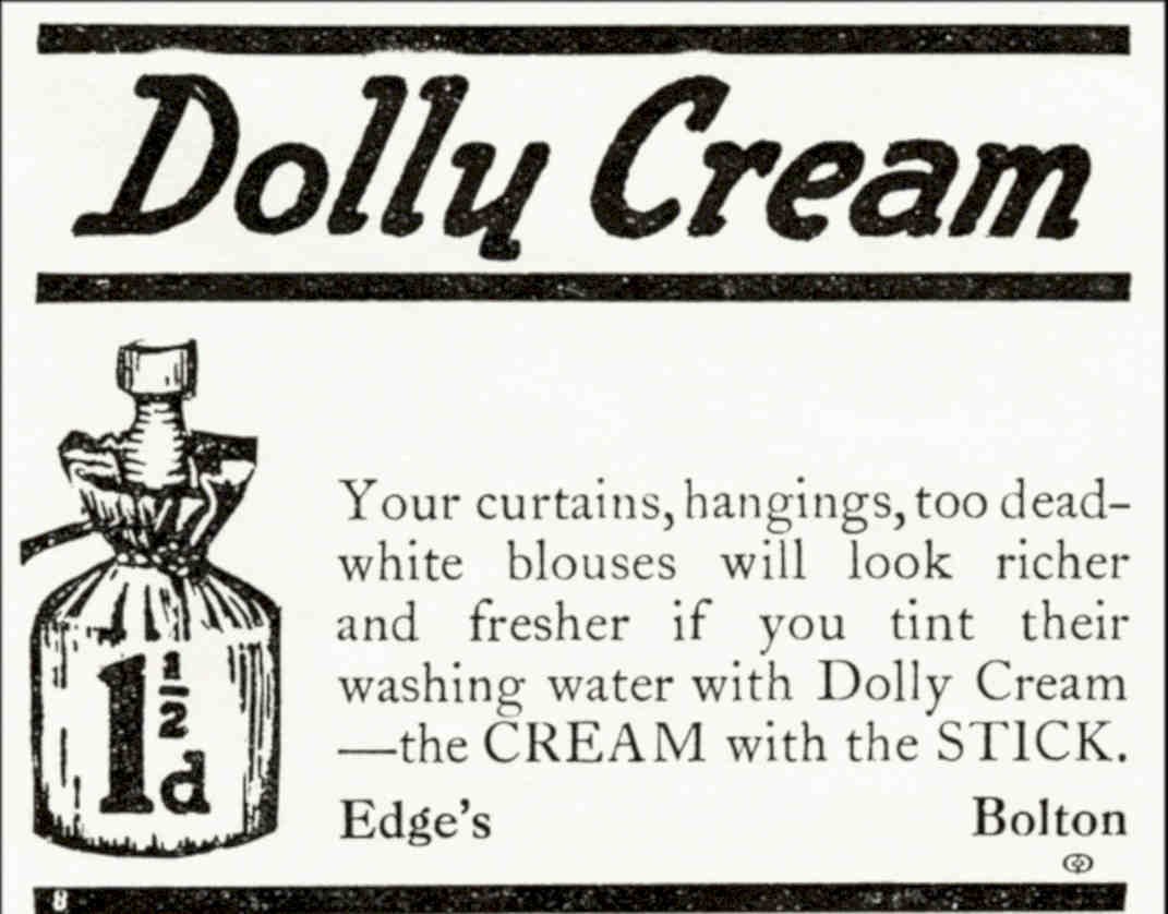 Dolly Cream Bottle Vintage Retro Advert Poster A4 Photo Print