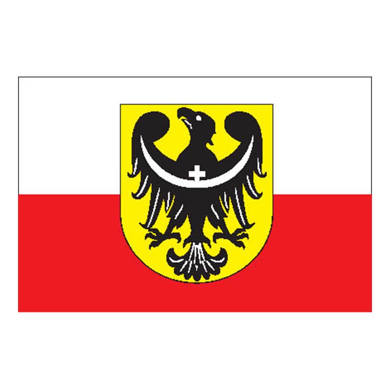 Dolnoslaskie Prov Flag N3480 A4 Photo Print