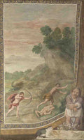 Domenichino and assistants Apollo killing the Cyclops A4 Photo Print