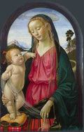Domenico Ghirlandaio The Virgin and Child A4 Photo Print