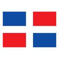 Dominicanrep Flag N1810 A4 Photo Print