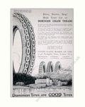 Dominion Treads Chains Vintage Retro Advert Poster A4 Photo Print