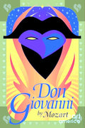 Don Giovanni Mask Vintage Retro Advert Poster A4 Photo Print