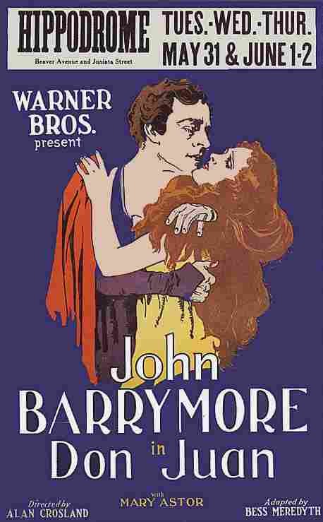 Don Juan 1926 03  film star poster A4 Photo Print