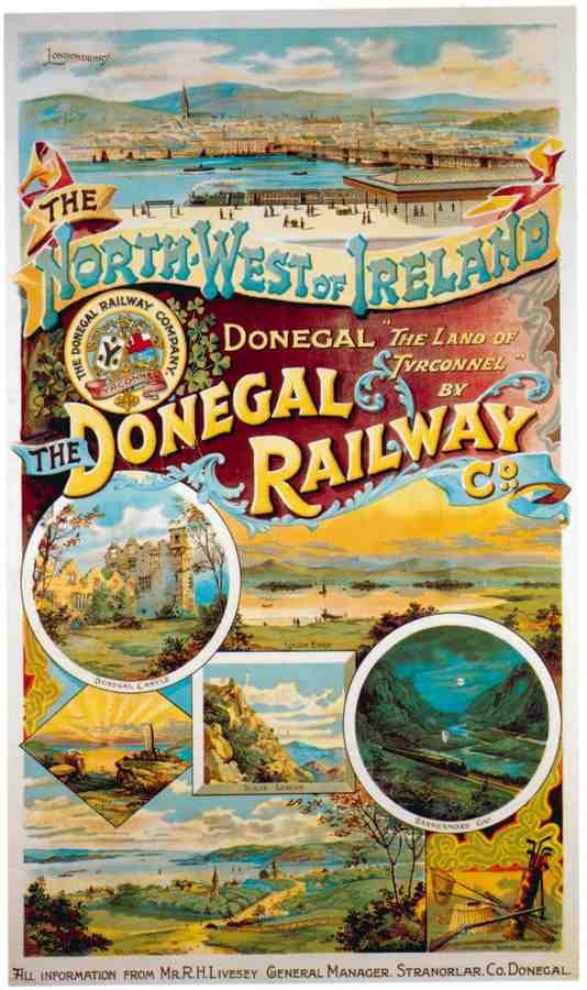 Donegal Advert A4 Photo Print