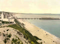 Dorset Bournemouth from the West Cliff Vintage A4 Photo Print