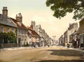 Dorset Dorchester High Street Vintage A4 Photo Print