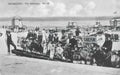 Dorset Weymouth Sands Donkeys and Bathing Machines c1912 Vintage A4 Photo Print