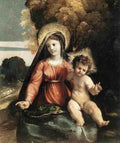 Dossi Dosso Madonna And Child A4 Photo Print