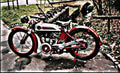 Dot Bradshaw 1924 motorbike A4 Photo Print
