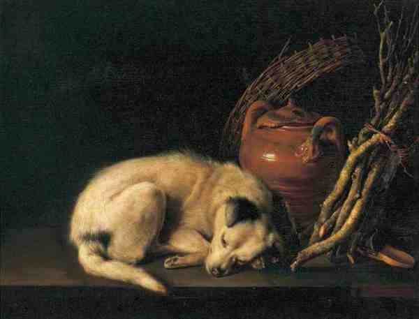 Dou Gerrit Dou 50Dog 5 A4 Photo Print