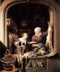 Dou Gerrit Dou 64Poult 5 A4 Photo Print