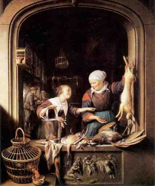 Dou Gerrit Dou 64Poult 5 A4 Photo Print