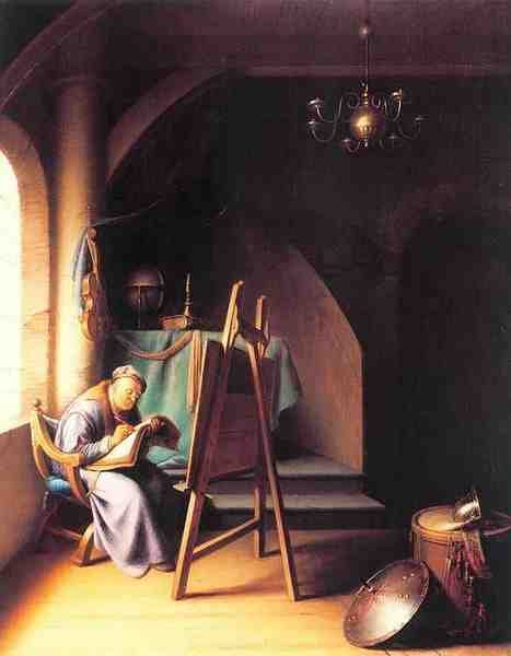 Dou Gerrit Dou34 5 A4 Photo Print
