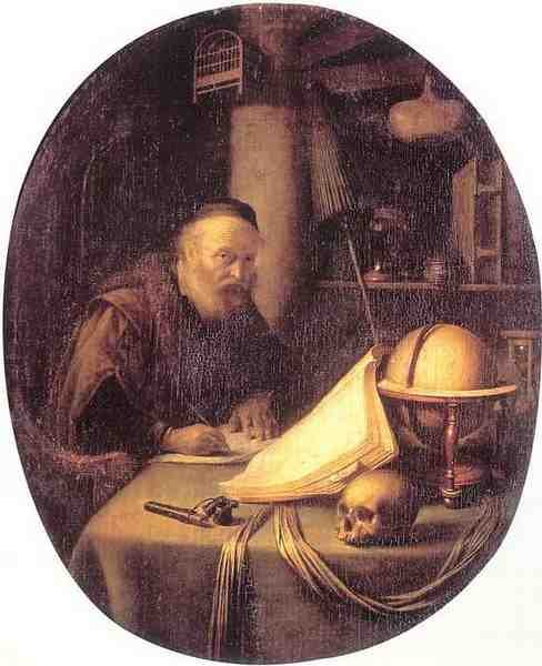 Dou Gerrit Dou6 5 A4 Photo Print