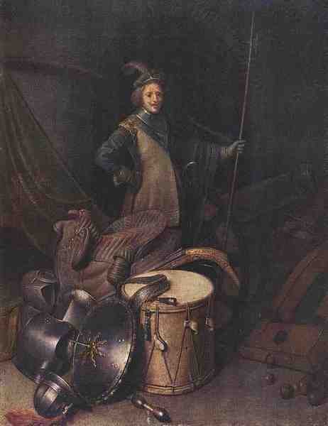 Dou Gerrit Officer Of The Marksman Society In Leiden1 5 A4 Photo Print