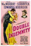 Double Indemnity 01  film star poster A4 Photo Print