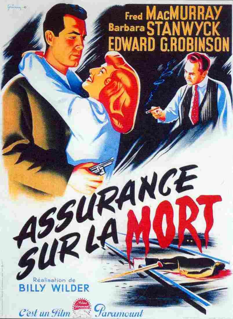 Double Indemnity 03  film star poster A4 Photo Print