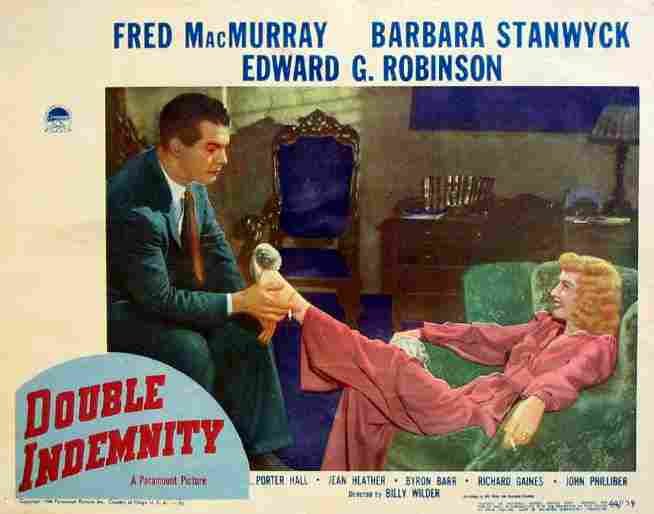 Double Indemnity 06  film star poster A4 Photo Print
