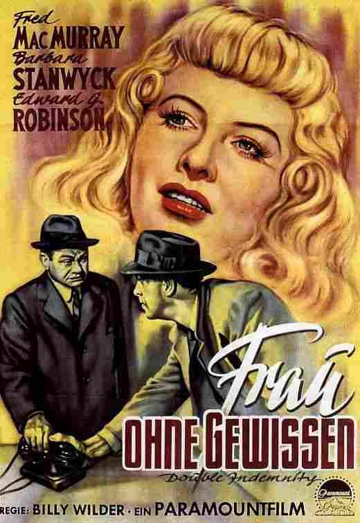 Double Indemnity 08  film star poster A4 Photo Print