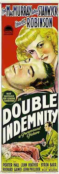 Double Indemnity 09  film star poster A4 Photo Print