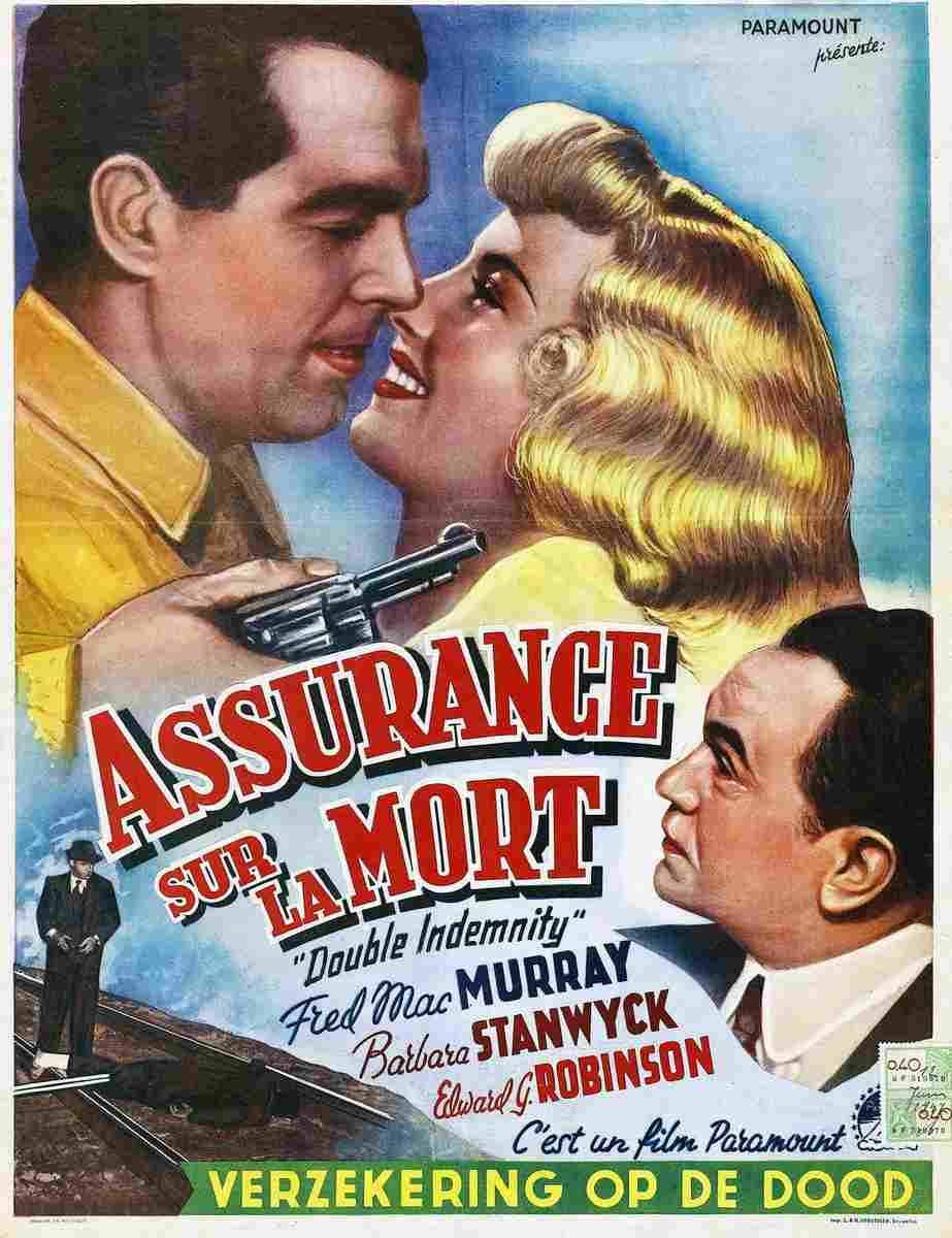 Double Indemnity 10  film star poster A4 Photo Print