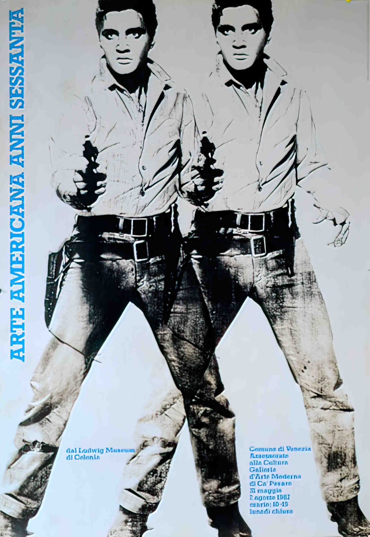 DoubleElvis Advert A4 Photo Print