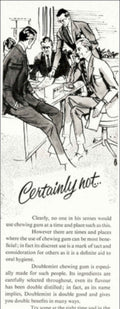 Doublemint Conference Men Vintage Retro Advert Poster A4 Photo Print