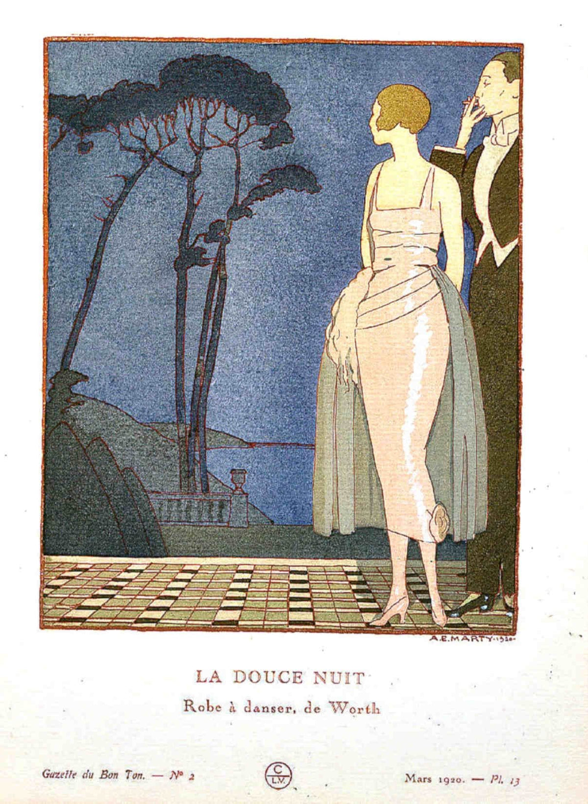 Douce Nuit Dance Vintage Retro Advert Poster A4 Photo Print