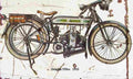 Douglas 350 1910 Aged Vintage A4 Photo Print