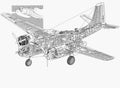 Douglas A 26 Invader cutaway A4 Photo Print