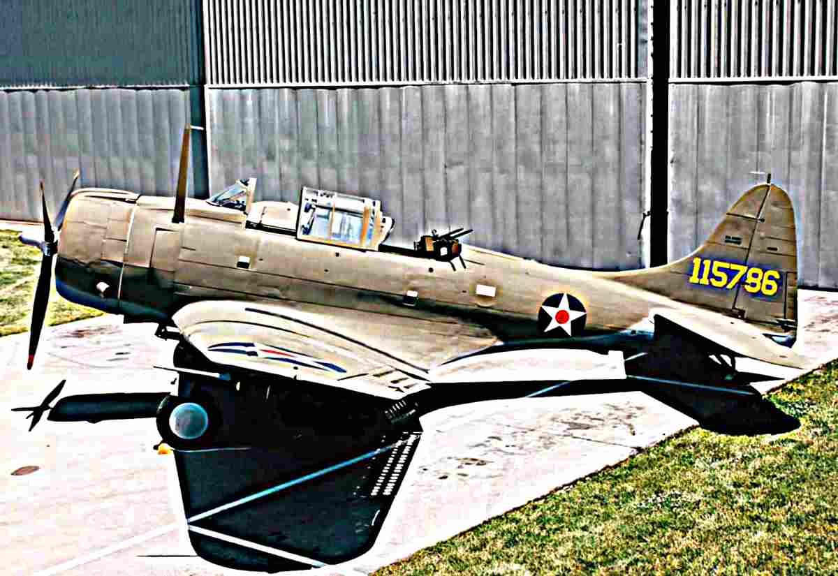 Douglas A24 Banshee Dive Bomber 2 (2) Military A4 Photo Print