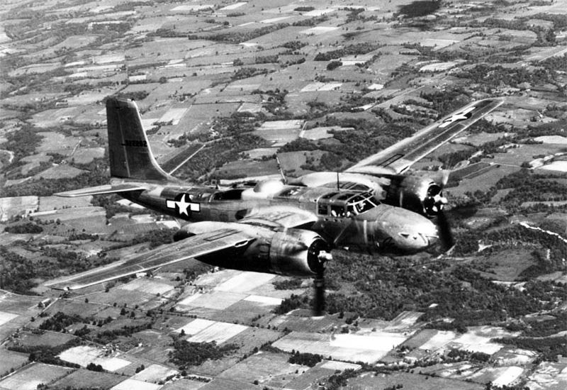 Douglas A26 Invader 11 Military A4 Photo Print